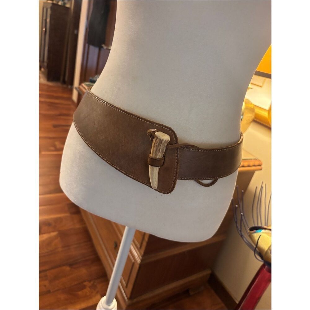 Vintage 80's BANANA REPUBLIC Save the Tiger Belt - 32
